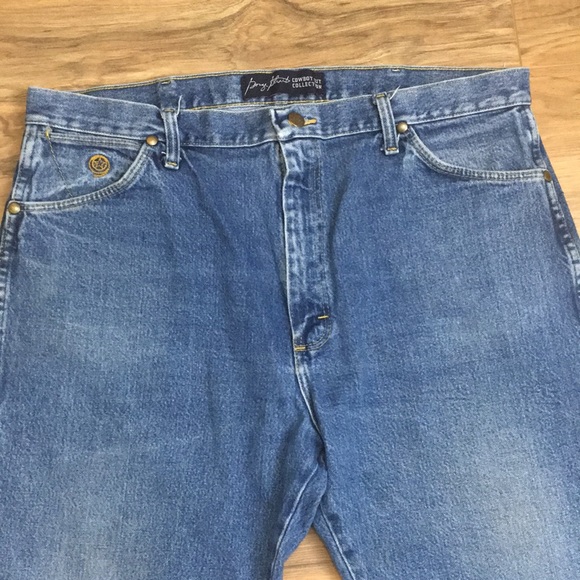 Vintage Wrangler Cowboy Cut Embroidered Star 38x32 - Picture 3 of 13